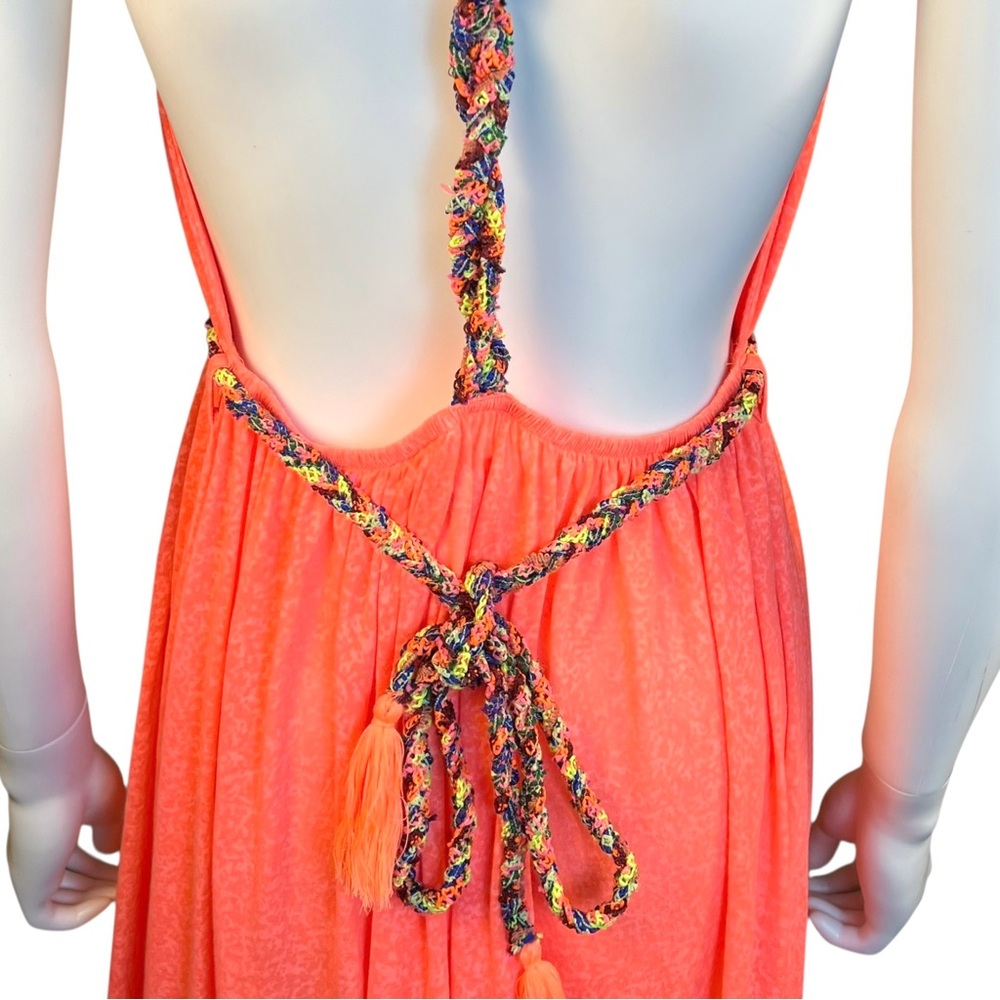 New Pitusa Athena Braided Back Maxi Sundress Small - Picture 6 of 12